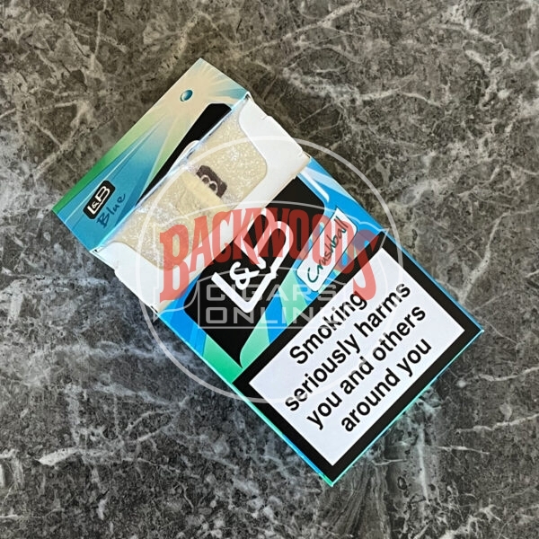 L&B Blue Crushball cigarettes