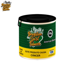 Brazilian Spirit Tobacco American Blend 50g Can 🍂 ‣ 15€👍